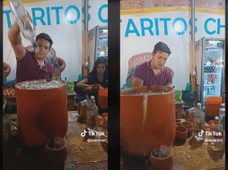 Muchos usuarios en redes sociales calificaron el suceso con el cantarito de tequila como una verdadera desgracia. TIKTOK / leonrixo