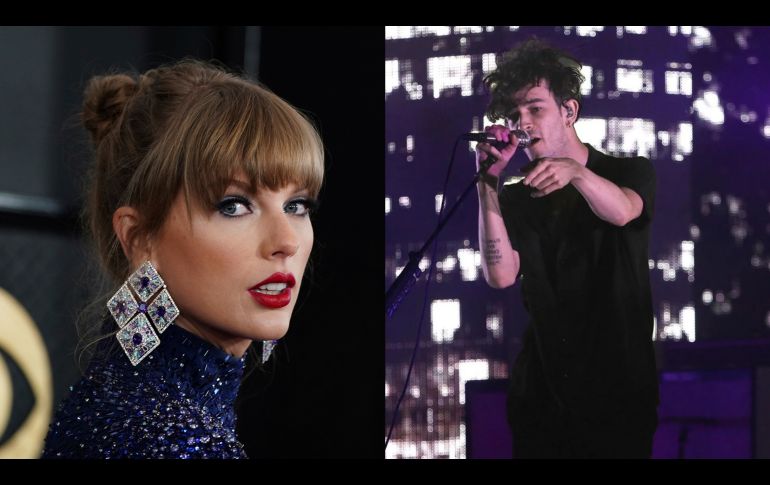 Taylor Swift mantuvo una breve relación con el polémico vocalista de The 1975, Matty Healy. AP/ Jordan Strauss, ARCHIVO/ El Informador