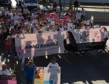 La marcha de hoy marca la sexta ocasión en la que la comunidad se moviliza para exigir la pronta localización de Sandra Analí. ESPECIAL