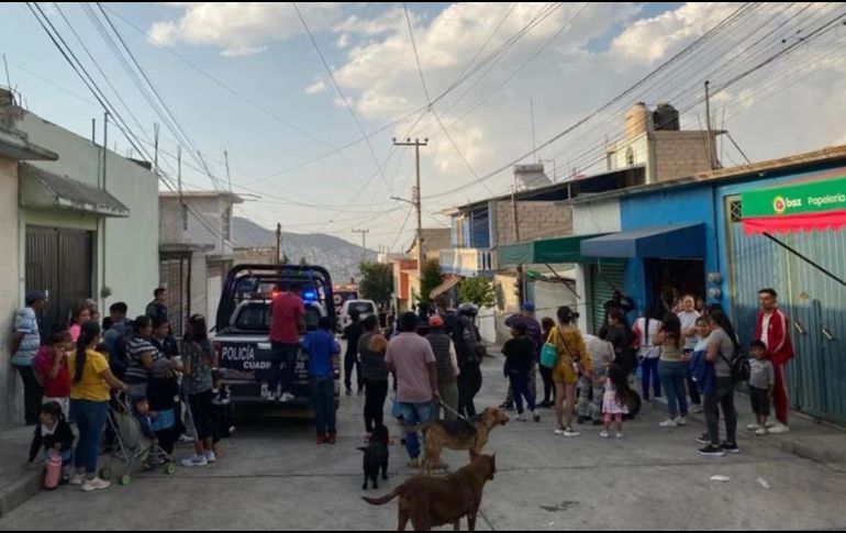 La mujer fue asesinada a unos pasos del kínder. SUN