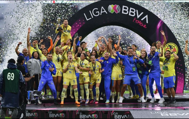 América es campeón de la Liga Femenil de futbol. IMAGO/Mariana Amador