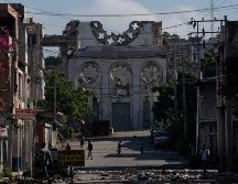 Ruinas de la catedral de Nuestra Señora de la Asunción, destruida durante el terremoto de 2010. AP/A. Cubillos