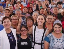 Claudia Sheinbaum en la Presentación de Avances del Programa Cosecha de Lluvia. ESPECIAL