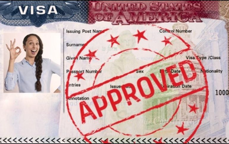 La visa es un sello que ponen en el pasaporte mexicano. ESPECIAL