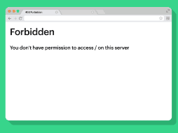 Cómo solucionar el error 403 Forbidden al navegar por la red. ESPECIAL