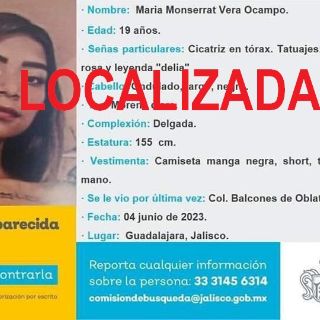 Localizan con vida a alumna de la Prepa 18 de la UdeG