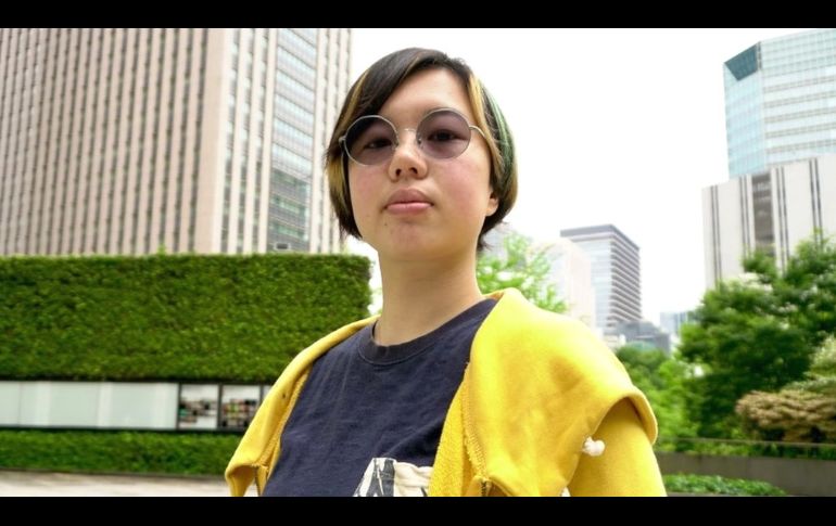 Megumi Okano espera que haya cambios en la sociedad japonesa. BBC News / Tessa Wong