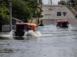 Rusia confirma siete muertos por inundaciones causadas por colapso de presa. EFE/ STAS KOZLIUK