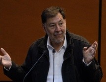 Gerardo Fernández Noroña presentó su solicitud de licencia. ESPECIAL