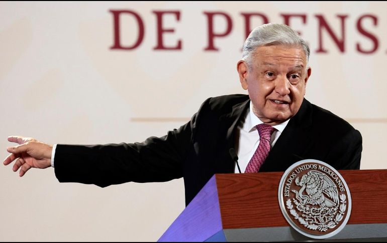 Porque todo lo derrochaban, todo era moche, todo era falsear, dijo Obrador. SUN/ARCHIVO