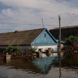 EL OIEA lanza un plan de ayuda para Ucrania por la inundación de la presa Kajovka