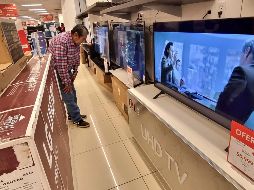 Las pantallas son de los artículos más solicitados en las ventas nocturnas de Liverpool. EL INFORMADOR / ARCHIVO