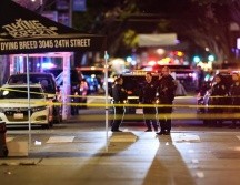 El tiroteo fue cerca de  una tienda de ropa. AP