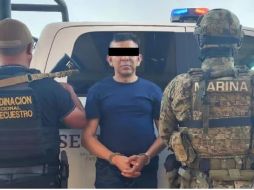 'El Minimix' intentó escapar, pero tras una persecución hasta Michoacán fue detenido. ESPECIAL