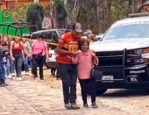 El ataque armado causó pánico entre los asistentes al sepelio. ESPECIAL