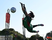 Carlos Acevedo no pudo ver acción ante Camerún debido a una lesión en el hombro. IMAGO7