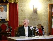 El cardenal Francisco Robles Ortega señaló que el Gobierno federal debe apoyar con la seguridad en esos puntos peligrosos. EL INFORMADOR/ C. Zepeda