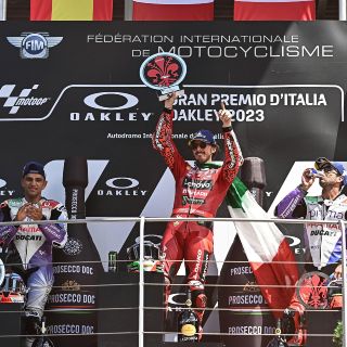 Contundente dominio de Bagnaia y Ducati