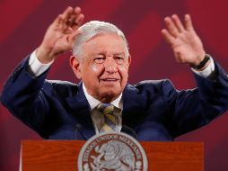 Esta mañana, el Presidente Andrés Manuel López Obrador anunció que antes de que termine su sexenio, enviará una reforma constitucional al Congreso. EFE / I. Esquivel