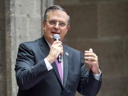 Ebrard dice adiós a la cancillería. SUN/ARCHIVO