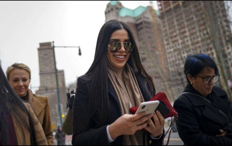 Emma Coronel salió de la prisión de mínima seguridad de Texas. ESPECIAL