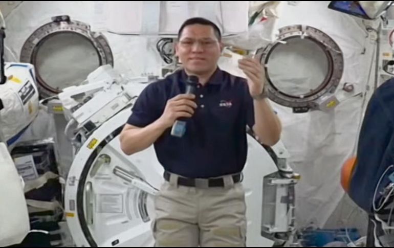 Frank Rubio fue cuestionado sobre los pasos para convertirse en astronauta, cómo saber si existe vida en otros planetas y qué pasa con la salud en el espacio. ESPECIAL