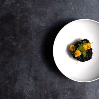 Atún fresco con salsa ukoy de Darren Walsh