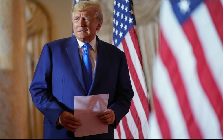 Trump es el primer presidente y expresidente en la historia de Estados Unidos en afrontar una acusación federal. AP / ARCHIVO