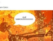 El fuerte calor no impidió que los cibernautas realizaran los tradicionales memes. ESPECIAL