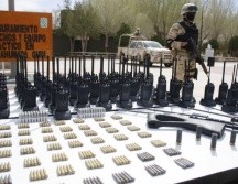 Del armamento asegurado, 70% es de fabricación estadounidense, dijo el titular de Sedena. ESPECIAL