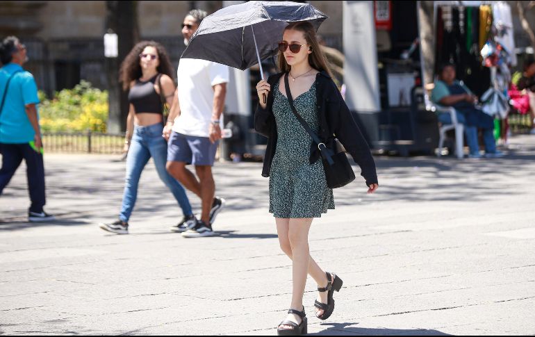El país atraviesa por la tercera ola de calor, lo que aumentó las temperaturas en todos los estados. EL INFORMADOR/ C. Zepeda