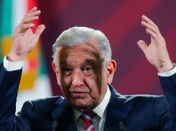 López Obrador señaló que se acabó el tiempo donde la democracia era como pantalla, donde en realidad lo que gobernaba era una oligarquía. EFE/I. Esquivel