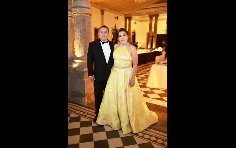 Iván Reynoso y Luisa Landeros. GENTE BIEN JALISCO/ Antonio Martínez