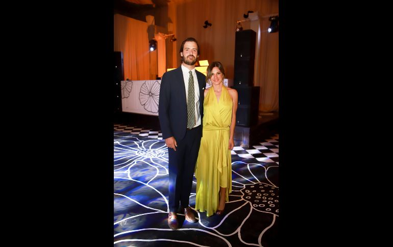 Iñaki Enrique y Valeria Saenz. GENTE BIEN JALISCO/ Antonio Martínez