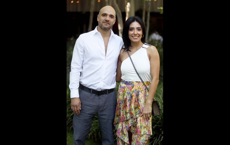 Fernando Ledesma y Andrea Amezcua. GENTE BIEN JALISCO