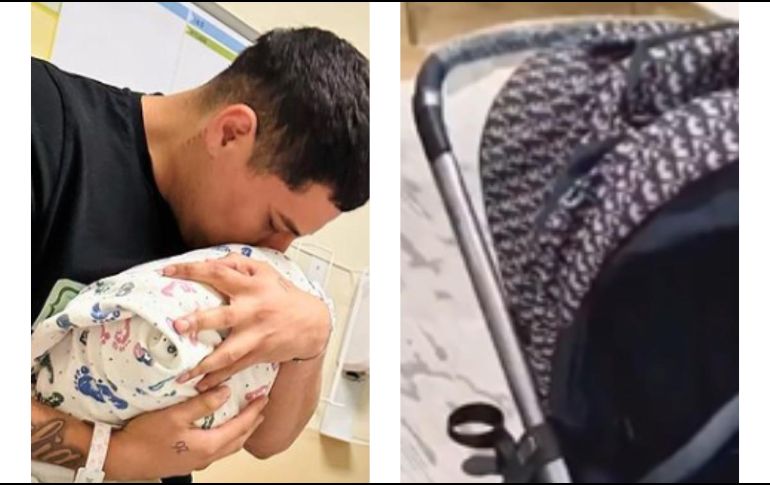 Eduin Caz y el lujoso obsequió a su tercer bebé. ESPECIAL