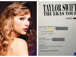 Joven impactó y generó rabia en algunos usuarios de Twitter luego de publicar el resumen de su compra para los shows del Tour 2023 de la cantante Taylor Swift. TWITTER/ @xlvvm