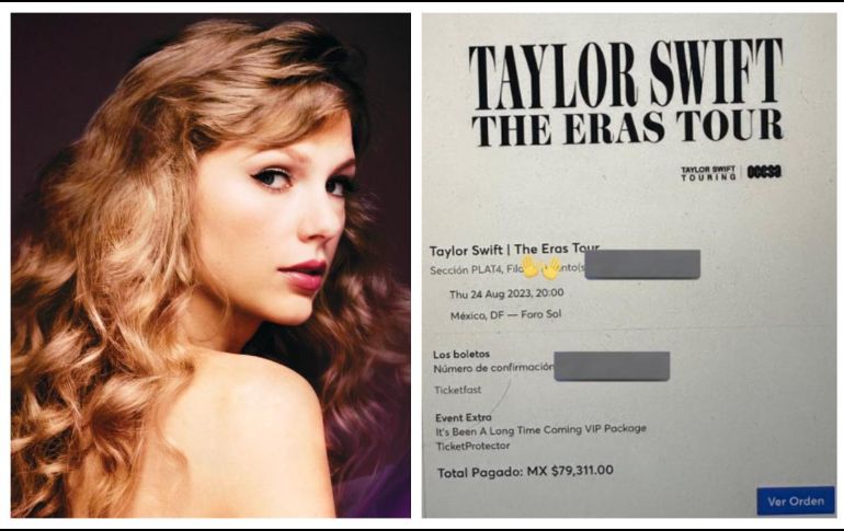 Joven impactó y generó rabia en algunos usuarios de Twitter luego de publicar el resumen de su compra para los shows del Tour 2023 de la cantante Taylor Swift. TWITTER/ @xlvvm
