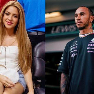 Testigos revelan escena romántica entre Shakira y Lewis Hamilton