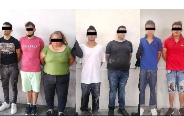 Los detenidos y lo asegurado quedaron a disposición del Ministerio Público. ESPECIAL