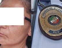 La detenida fue puesta a disposición de un agente del Ministerio Público. ESPECIAL