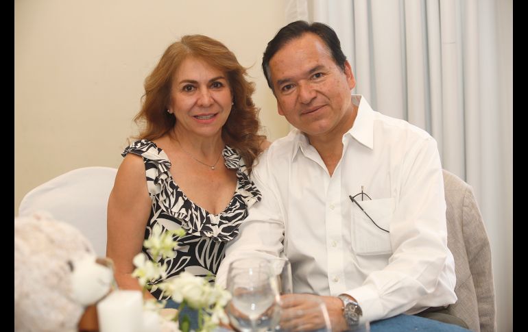 Luz María Pinal y Luis Fernando Campos. GENTE BIEN JALISCO/ Claudio Jimeno