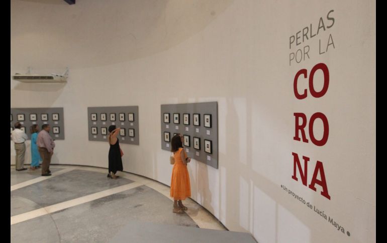 Durante la inauguración, artistas, amigos e invitados especiales atestiguaron el proyecto artístico, además hubo un cóctel y luego de que las personas recorrieran dicha muestra. EL INFORMADOR / A. Camacho