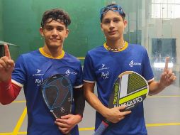 Fueron los juveniles Jorge Olvera y Antonio Méndez quienes obtuvieron el primer oro este jueves. ESPECIAL/Code Jalisco