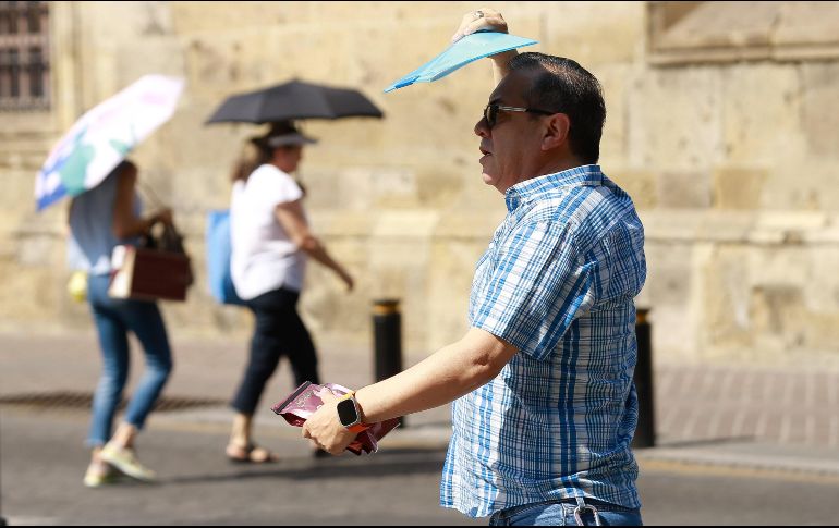 El país vive la tercera ola de calor y se espera que en julio inicie otra. EL INFORMADOR/ C. Zepeda