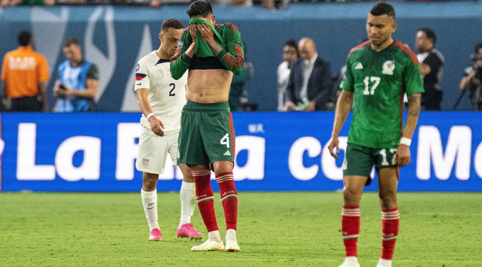 La Selección Mexicana fue vencida anoche 3-0 por la de Estados Unidos en las semifinales de la Nations League de Concacaf. IMAGO7/E. Gil