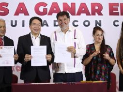 Gerardo Fernández Noroña hizo oficial su registro. ESPECIAL