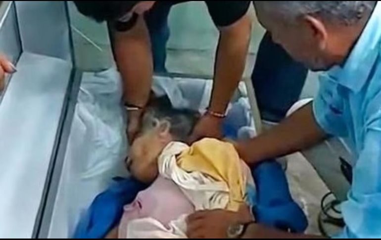La anciana había 'revivido' dentro de su ataúd. ESPECIAL