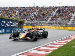 Max Verstappen, de Red Bull, será quien largará mañana desde el primer lugar. AP/Christinne Muschi