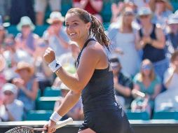 Jodie Burrage. Busca figurar en el tenis mundial con la disputa de este título. ESPECIAL